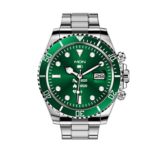 Luxury Smart Watch Dials Answer Call for Men Waterproof Sports Digital Business - 第 10/28 張圖片