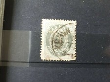 timbre Danemark : 3 Sk gris YT n° 17 1870 