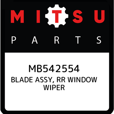 Mitsubishi OEM 87-90 Van Liftgate Tailgate Hatch-blade MB542554 