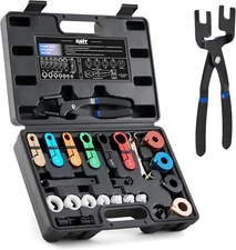 26Pc Fuel Line Disconnect Tool Set, Master Quick Disconnect Tool Kit with Fuel a