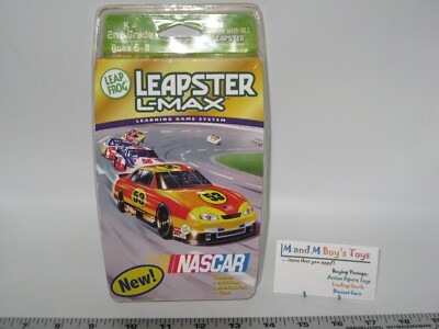 NSIP Leap Frog Leapster L-Max Learning Game System NASCAR New in Sealed Package