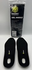 Quality Gel Insoles size UK 9 Eu 43 Comfort Support Protection Beeswift  New