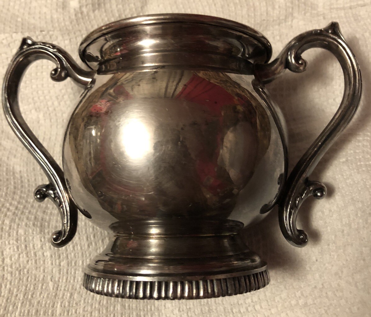 ANTIQUE TRADEMARK 1883YEAR F.B.ROGERS SILVER CO. SILVER ON COPPER