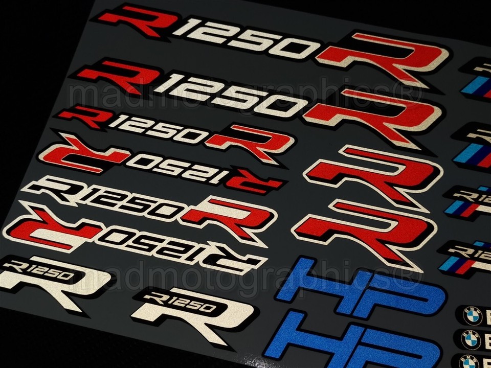 R1250R Reflective fairing stickers decals graphics set for bmw R1250 R ...