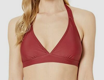 $99 Prana Women's Red Stretch Lahari Adjustable Halter Top