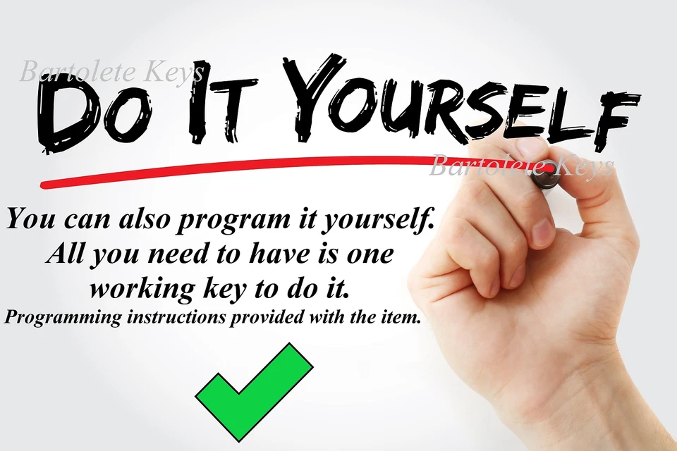 Llave de coche OEM en blanco compatible con Pontiac G5 G6 Pursuit 2005 2006 2007 2008 2009 2010 * Foto 2 de 4