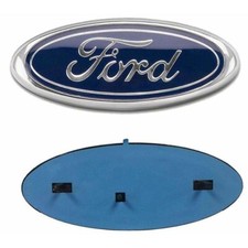Ford Emblem 9 Inch Blue Chrome Front Grille Tailgate 9 Inch Oval Emblem 1pc Ford Emblem 9 Inch Blue Chrome Front Grille Tailgate 9 Inch Oval Emblem 1pc