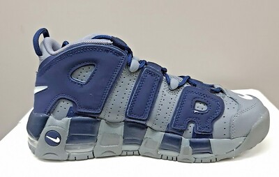 NIKE AIR MORE UPTEMPO '96 COOL GREY MIDNIGHT NAVY EUR 44 UK 9 US 10 CM 28 RARE!!