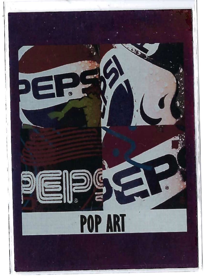 1996 Pepsi-Cola Premium Trading Cards - Pop Art | eBay