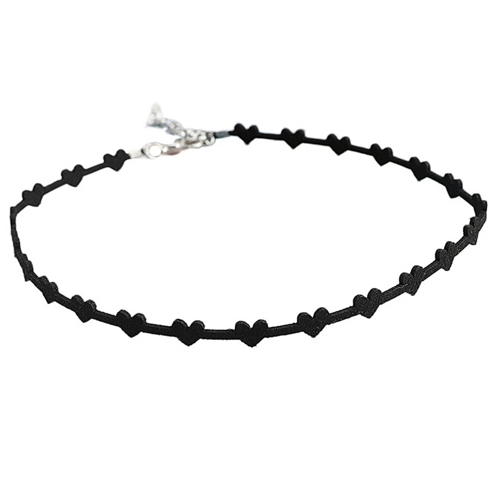 VETEMENTS Girocollo catena cuore donna collare cuore gotico chocker gioielli