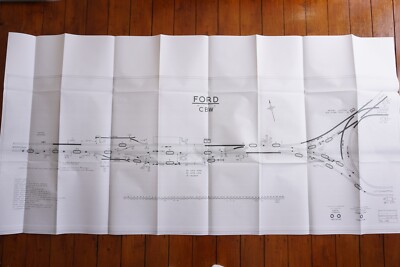 1969 Ford Signal Stellwerk Anschlussgleise Bahn Plan Diagramm Southern 