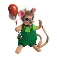 Annalee Doll 2013 Irish Balloon Mouse St. Patrick's Day Shamrock 5