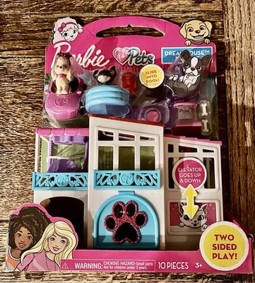 Barbie Pets Dreamhouse 10 Piece Playset | New In Package!