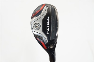 Taylormade Stealth Plus Rescue 19.5° 3 Hybrid Stiff Hzrdus Rdx Red