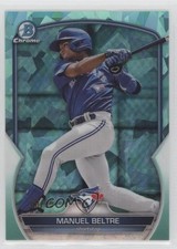 2023 Bowman Sapphire Edition Chrome Prospects Aqua /55 Manuel Beltre 0z8v