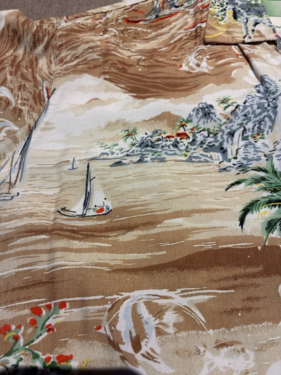 Vintage 1950S Rayan Hawaiian Shirt View 5