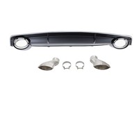 Heckdiffusor Schwarz + Blenden Passt FüR Audi A7 4G Sportback Ab 2014 Kein RS7
