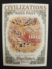 2013 Topps Allen & Ginter CIVILIZATIONS OF AGES PAST CAP-SD Shang Dynasty