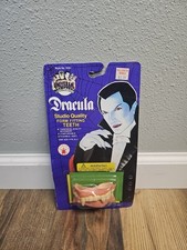 Universal Monsters Dracula Formed Fitting Teeth SEALED Rubies Vintage Horror