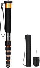 Koolehaoda 6-Section Monopod Compact Portable Photography Alloy Unipod Stick
