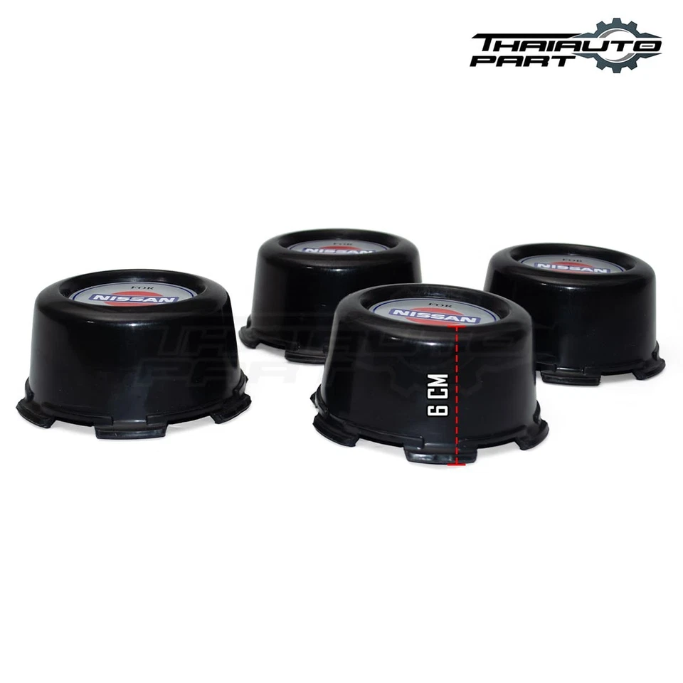 For Nissan Datsun Pickup Frontier Pathfinder Hardbody D21 720 Wheel Center Caps - Image 4 of 4