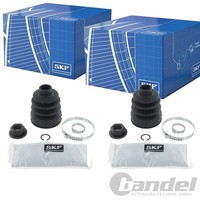 2X SKF Achsmanschetten Satz Passend FüR Ford Fiesta Fusion | Vkjp 8101