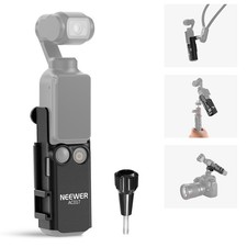 NEEWER Pocket 3 Extension Mount DJI Osmo, Cage Mic Holder, Cold Shoe, AC017