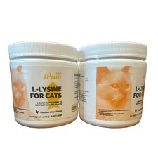 2-iPaw L-Lysine for Cats Immune Health Soft Chews Chicken Liver 120 ct