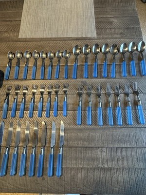 Master Chef Stainless Steel Flatware Set of 39 Pieces Service for 8