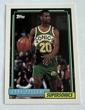 1992-93 Topps #184 Gary Payton Seattle SuperSonics Oregon State