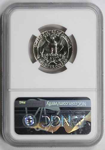 1966 SMS Washington Quarter 25C MS 67 NGC - Picture 2 of 4