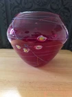 Large Barbini Murano Mille Fiori Art Glass Bowl Vase 1960s Italy