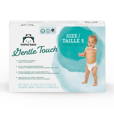 Amazon Brand Gentle Touch Baby Diapers, Size 5, 27 lb, Leak Protection, 12 ...
