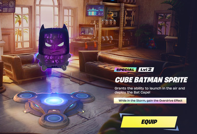 Fortnite - Cube Batman Sprite (YOU GET TO KEEP FOREVER)