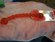 Kong Safestix Small 12" Red Durable Dog Tug Toy Fetch Flexible