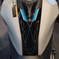 Aufkleber 3D Kompatibel Mit Yamaha MT 07 2025-2026 Tank-Schutzfolie Ice Storm