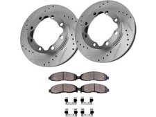 For 1994-1999 Dodge Ram 3500 Brake Pad And Rotor Kit Detroit Axle 27426wysz For 1994-1999 Dodge Ram 3500 Brake Pad And Rotor Kit Detroit Axle 27426wysz