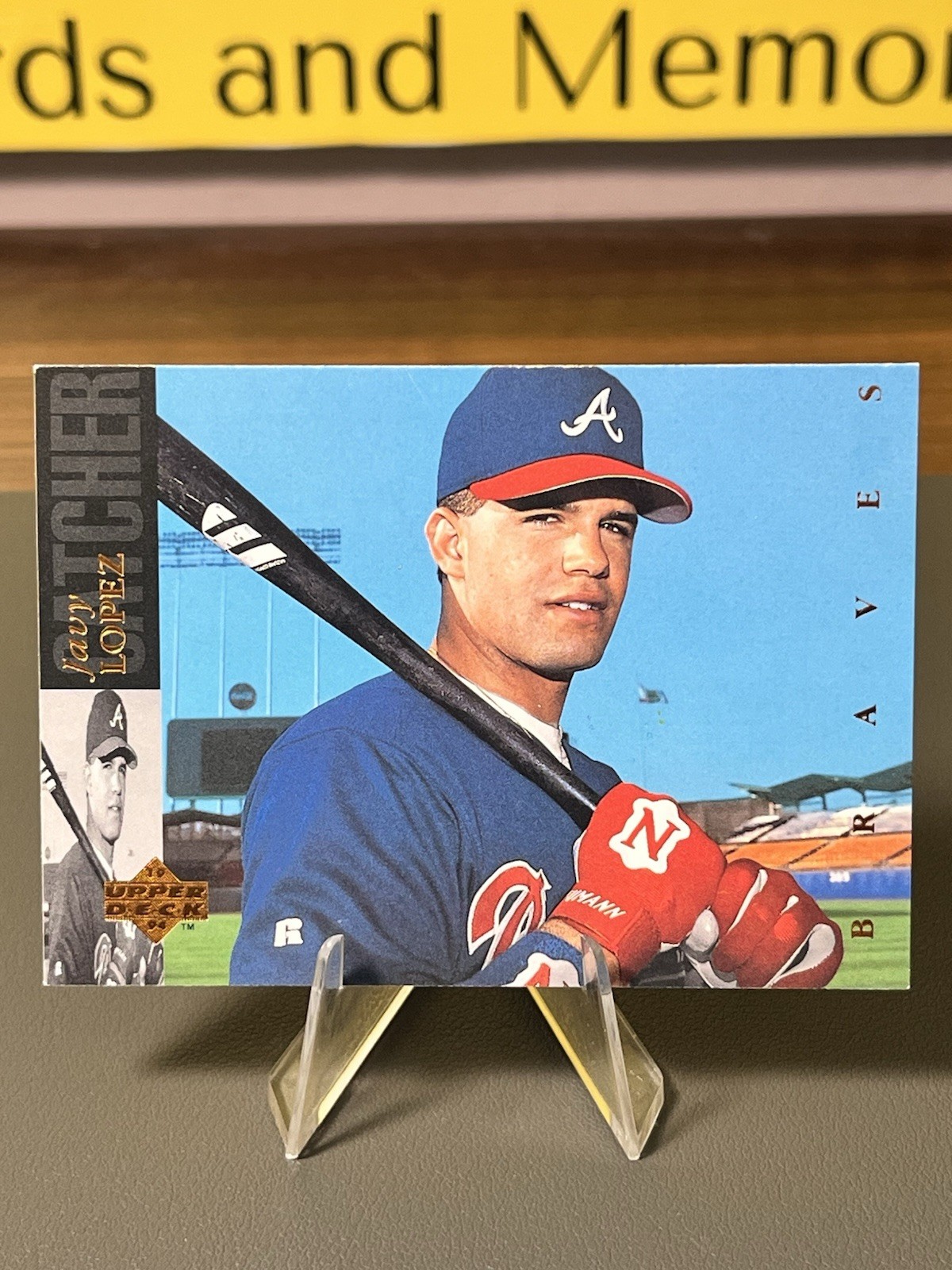 1994 Upper Deck Electric Diamond Javy Lopez Atlanta Braves #255