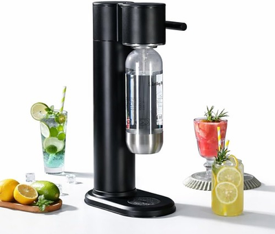 #ad ABUKE Aluminum Sparkling Water Maker w Lever Handle Compatible w Threaded... $125.29
