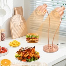 500W Double Head Electric Food Heat Lamp For Food Service,Food Warmer Light