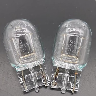 2pcs STANLEY 7440 W21W T20 E4 12V21W AUTO car Turning Signal light lamp bulb