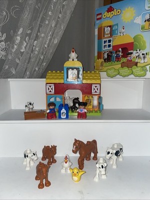 LEGO Duplo Blocks  10617 My First Farm 100% Complete extra animals RETIRED