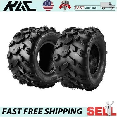 TWO ATV UTV Tires 18x9.5-8 18x9.50-8 AT All Terrain Tires 18x9.5x8 227lbs 4Ply 
