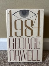 1984 by George Orwell 1977 Hardcover RARE Harcourt Brace HBJ