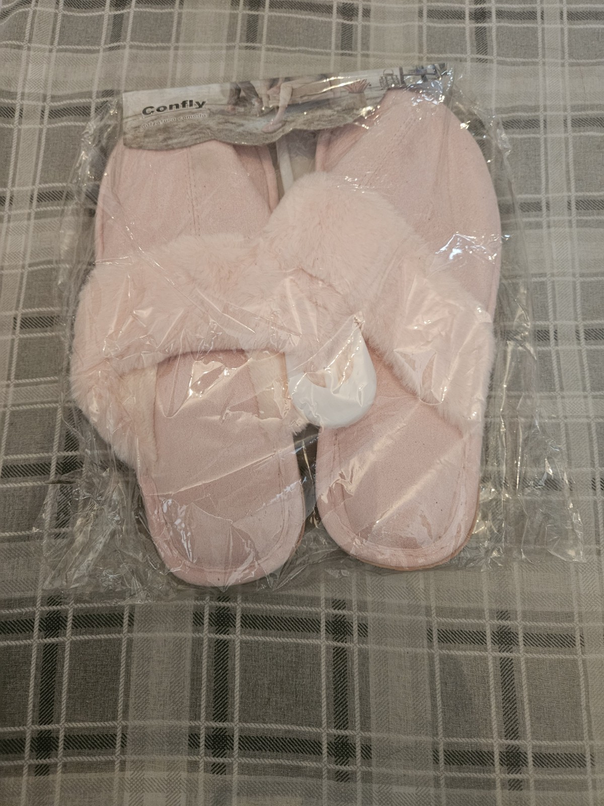 SAOLA Ciabatte da donna taglia 7 suola rigida bordo soffice rosa lovley e morbide