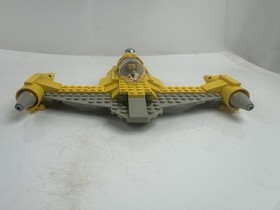 Star Wars Lego Set 7141 Naboo Fighter Ship Plus Qui-Gon Jinn Mini Fig Nice