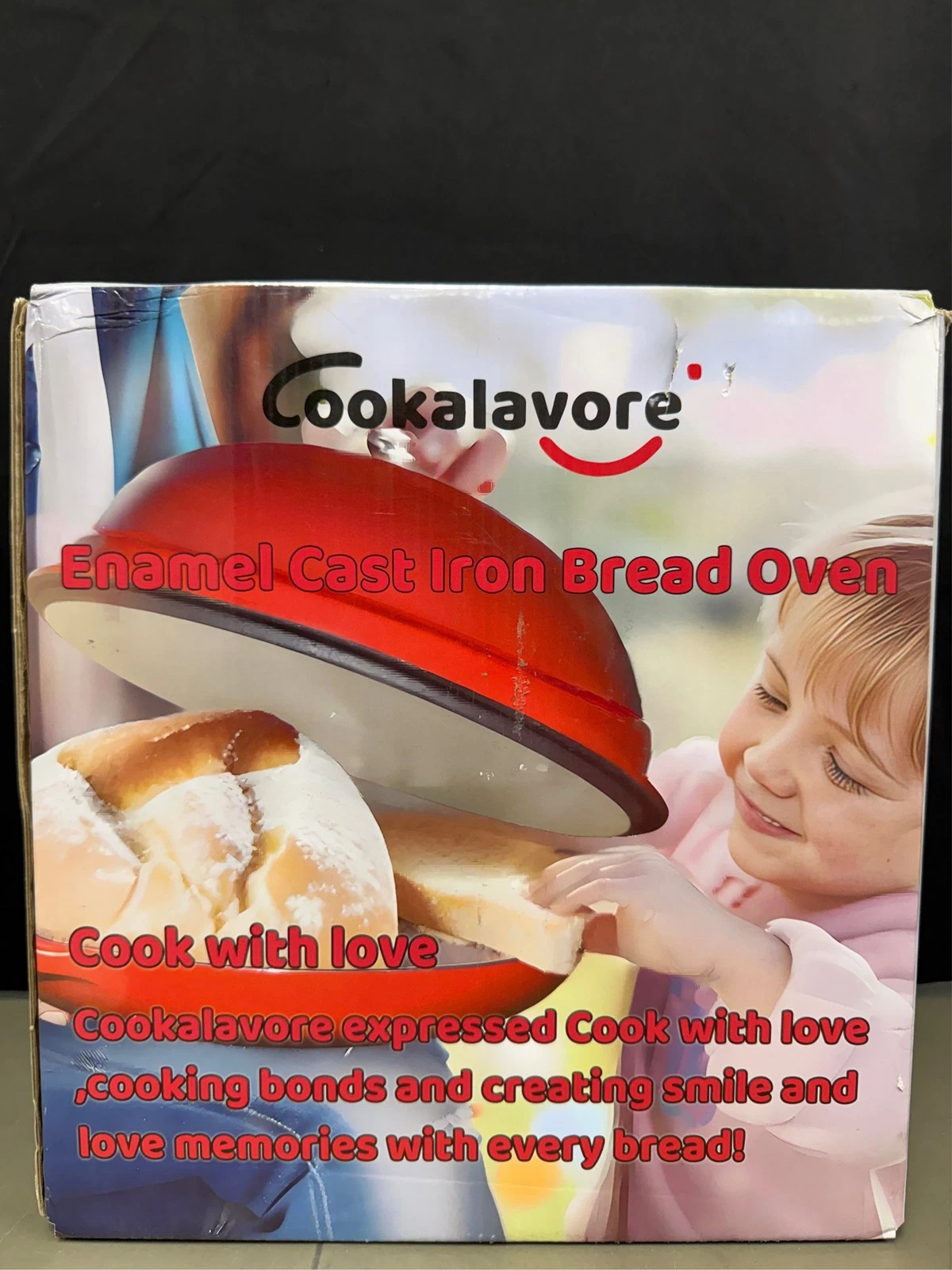 Dutch Oven for Bread Baking,6 Quart Enamel Bread Oven for Sourdough,10.5"Bread O