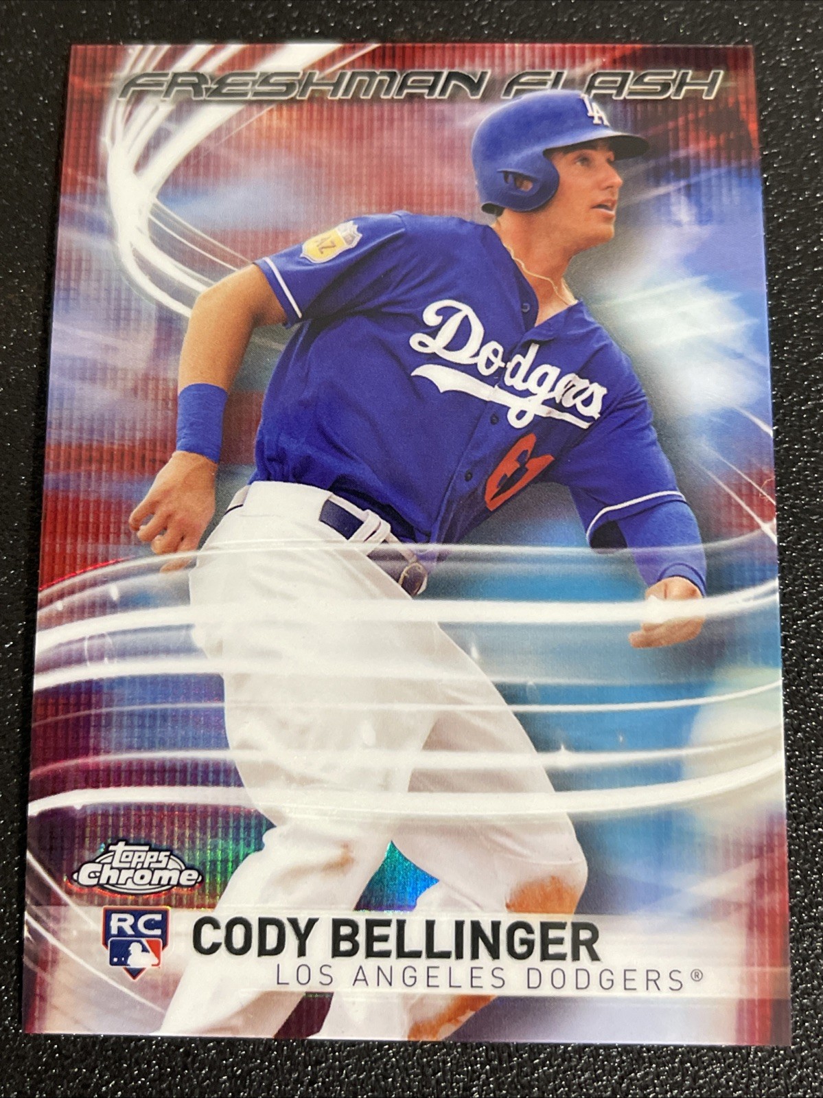 Cody Bellinger #FF-5 (Baseball Cards 2017 Topps Chrome Freshman Flash) — is it worth grading?