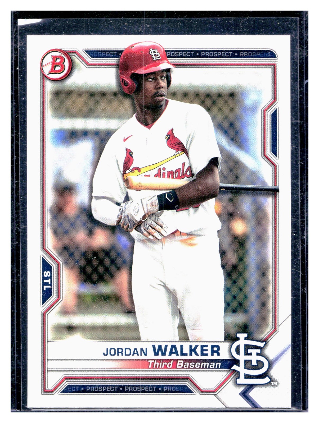 Jordan Walker 2021 Bowman Prospects BP-146 St Louis Cardinals RC MLB Rookie SP