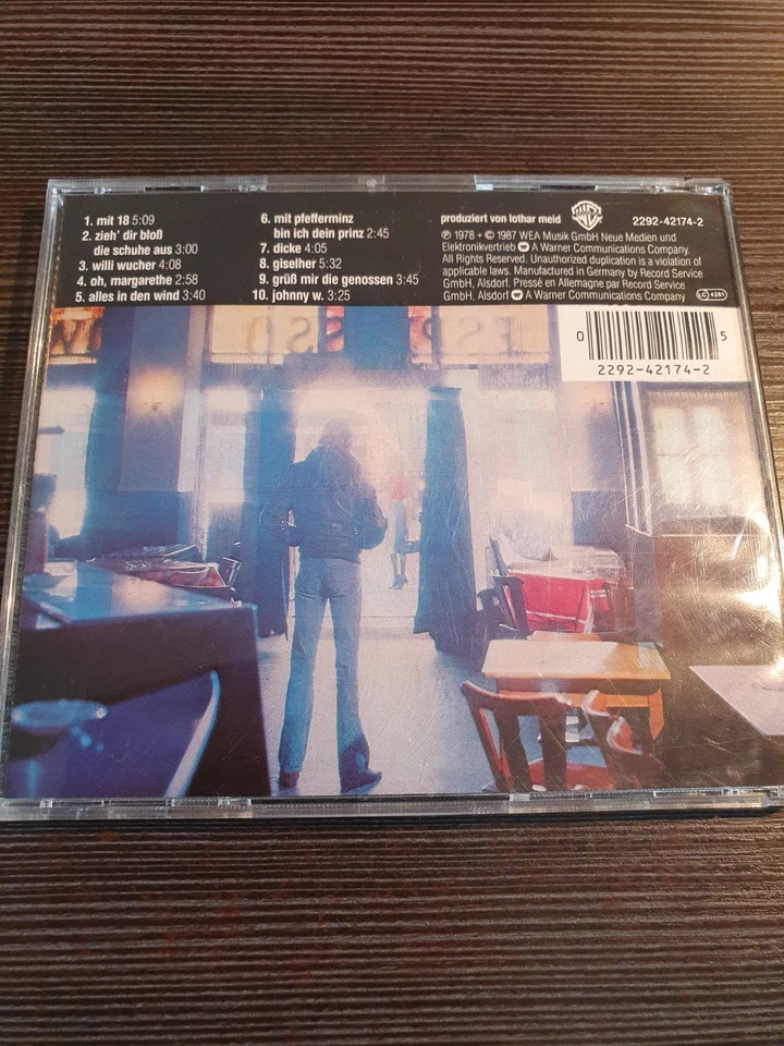 Mit Pfefferminz bin ich dein Prinz von M. Müller-Westernhagen  | CD |  Sehr gut - Bild 4 von 4